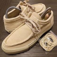 未使用　クラークス　ワラビー　ベージュ　モカシン　23センチ セール】CLARKS Wallabee/クラークス ワラビー オリジナル