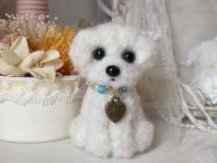羊毛フェルト　マルチーズ　ハンドメイド　犬　置物 羊毛フェルト】マルチーズを作ってみた【前編】 - YouTube