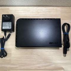 【ジャンク品】BUFFALO バッファロー 外付けHDD 1TB USBブラック