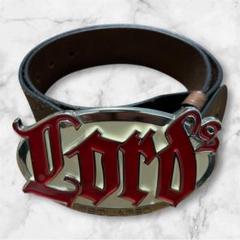【Vintage】DSQUARED2　正規品　高級ヴィンテージバックル本革ベルト Vintage Buckle Belt