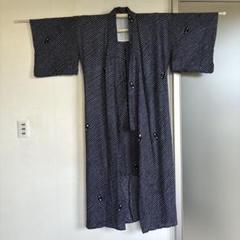 絞りの浴衣リメイク L～LL前後のフリーサイズ 絞りの浴衣リメイク L～LL前後のフリーサイズ