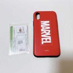 MARVEL iPhoneX XS iPhone X テン ケース 赤