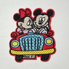 大きいサイズ ミッキー　アイロンワッペン 　アップリケ