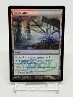 【Foil】《不毛の大地/Wasteland》(2010年版ジャッジ褒賞)