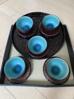 らんたい漆器のお盆 箱付き（Amazon.co.jp: らんたい漆器 お盆
