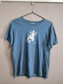 agnès b. トカゲプリント Tシャツ