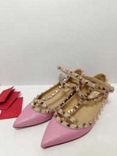 2025年最新】VALENTINO カラー：ピンク系 フラットシューズ