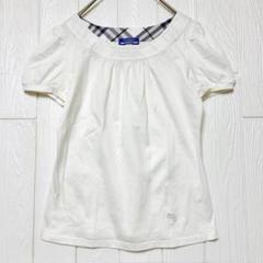 BURBERRY BLUE LABEL パフスリーブ カットソー ノバチェック