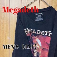 TS169【US輸入】Megadeth　半袖Tシャツ【メンズ4XL】ブラックのサムネイル