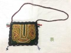 ☆W1406☆アンティーク刺繍古布遊牧クチ族アフガニスタン