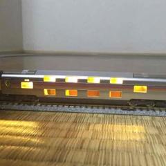 カシオペア室内灯画像 LED室内灯 確認用 KATO 11-222 LED室内灯クリア E26系（カシオペア）用 6両分入 ※7