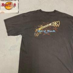 5WC632 HardRockCAFE ギター　バックプリント　半袖