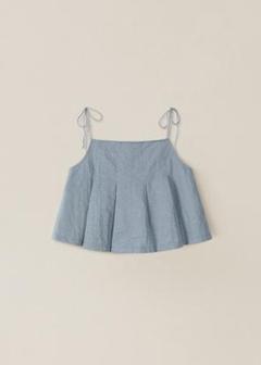 ohotoro Pleated Cami Top sora キャミソール OHOTORO オオトロ キャミ Pleated Cami Top sora