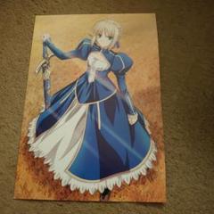 Fate 三越　セイバー　ポスター Fate/stay night 日本橋三越 songmaterial ポスター - メルカリ