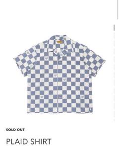 humanmade plaid shirt 即完品　S