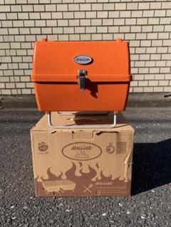 APOD aniva BBQコンロ オレンジとグリーン