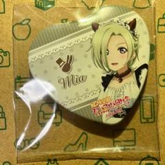 ミア・テイラー ハート型缶バッジ アニマルメイドver キャラCAFÉ