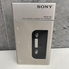 SONY WM-F2 FMステレオカセットコーダー　ジャンク SONY WM-F2 FMステレオカセットコーダー ジャンク - メルカリ