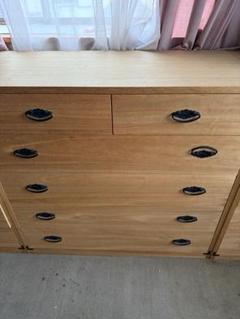 昭和レトロ　桐箪笥　時代家具　着物箪笥　① 箪笥 引き出し 和風 昭和 レトロ 古風 桐 タンス たんす 完成品