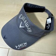 Callaway legacy HEX BLACK バイザー