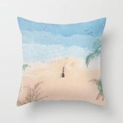 【新品】Hawaii ロコガール/クッション*洗濯できます