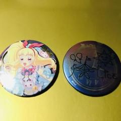 プリティーオールフレンズ オルフレ シオン 缶バッジ プリティーオールフレンズ オルフレ シオン 缶バッジ