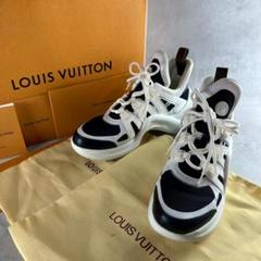 LOUIS VUITTON モノグラム スニーカー　22.5㎝ LOUIS VUITTON - ルイ ヴィトン LVスクァッドライン モノグラム