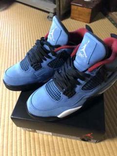 ナイキ ジョーダン4 トラヴィススコット 27.5cm 美品 NIKE