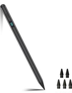 iPadペンシル　交換用ペン先5本付き　USB-C急速充電タッチペン 磁気吸着