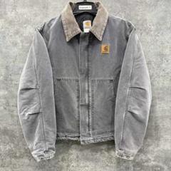 2025年最新】carhartt デトロイトジャケット グレーの人気