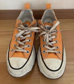 CONVERSE オレンジ スニーカー 厚底