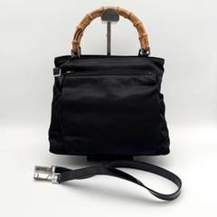 美品　GUCCI グッチ　バンブー　2way ショルダーバッグ　ハンドバッグのサムネイル