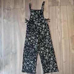 ZARA 花柄オーバーオール 116