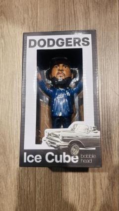 Dodgers Ice Cube ボブルヘッドフィギュア LAドジャース Ice Cube ボブルヘッド フィギュア アイスキューブ