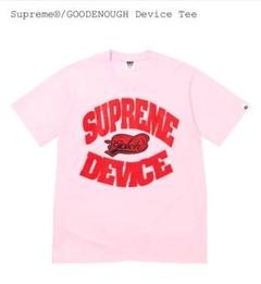 Supreme®/GOODENOUGH Device Tee ピンク