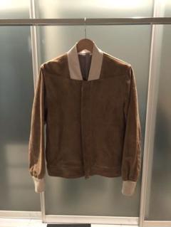 COMME CA 革　ブルゾン　ジャケット　コムサ　BGのサムネイル