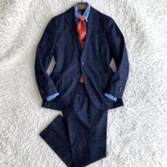 【高級定価22万】ボリオリ BOGLIOLI DOVER　フランネルペーンスーツのサムネイル