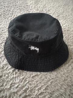 希少 美品 old Stussy バケットハット ブラック Stussy ブラック バケットハット - メルカリ