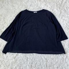 Plantation プランテーション カットソー 半袖 無地 ネイビー M Plantation プランテーション/WOMEN'S Tops/Tシャツ/カットソー