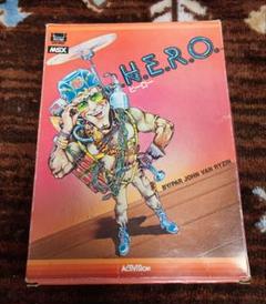 MSX H.E.R.O.ヒーロー 箱・解説書付