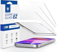 iPhone14 pro 強化ガラス フルカバー ホワイト