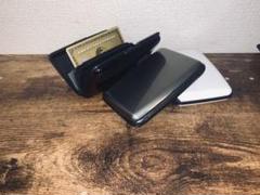 3個セット サブ財布スーツケース風アルミケース 名刺