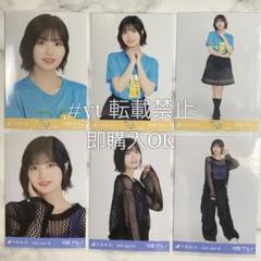 乃木坂46 中西アルノ 静岡Tシャツ メッシュニット 6種コンプ 生写真