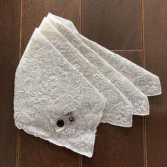 未使用　スワトウ　ハンカチ　麻100% 汕頭　手刺繍　SWATOW リネン　川辺 未使用 スワトウ ハンカチ 麻100% 汕頭 手刺繍 SWATOW リネン