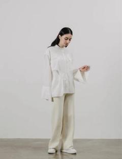 ふじあみ UNOF 黒 KNIT PANTS Mサイズ ふじあみ UNOF 黒 KNIT PANTS Mサイズ