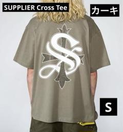SUPPLIER Cross Tee サプライヤー クロス Tシャツ カーキ Sのサムネイル