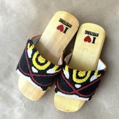 ヒステリックグラマーキッズ 美品 レア　サンダル草履20cm浴衣 夜店 プール