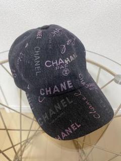 心躍る逸品!【CHANEL】 CC キャップ デニム ビジューロゴ入 CHANEL シャネル ロゴ デニムキャップ - メルカリ