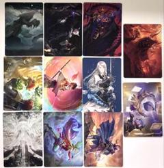 MTG FF FINAL FANTASY アートカード11枚セット 日本語版 - メルカリ