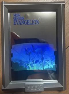 EVANGELION エヴァンゲリオン　パブミラー　零号機&初号機　非売品　レアのサムネイル